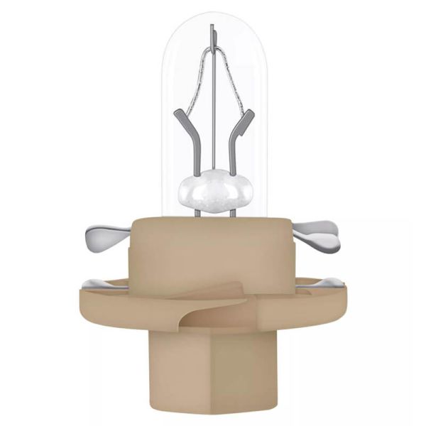 Lámpara Auxiliar OSRAM 2452MFX6 BX8.4d-12.5 12V 1W – Base Beige | Recambio OEM