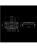 Controlador de destellos STRANDS Cruise Light 2.0, 6 salidas 30W, 12 patrones, modo crucero, IP68