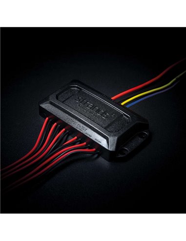 Controlador de destellos STRANDS Cruise Light 2.0, 6 salidas 30W, 12 patrones, modo crucero, IP68