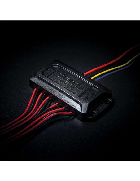 Controlador de destellos STRANDS Cruise Light 2.0, 6 salidas 30W, 12 patrones, modo crucero, IP68