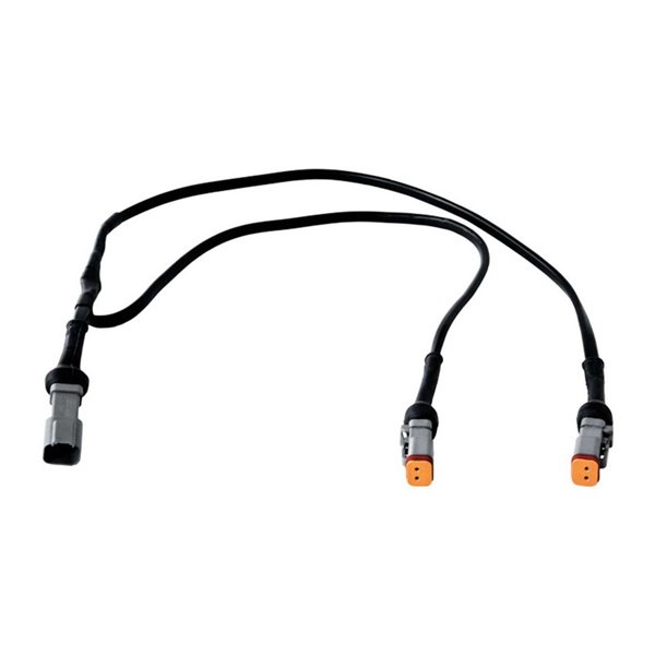 Adaptador en Y STRANDS DT-Split 2+1 para doble conexión DT2, máx. 2×74W, 3 años garantía