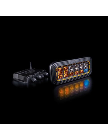 Controlador inalámbrico STRANDS Cruise Light para barras LED y luces auxiliares, 6 canales, 700W, IP67