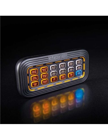 Contrôleur sans fil STRANDS Cruise Light pour barres LED et éclairages auxiliaires, 6 canaux, 700 W, IP67