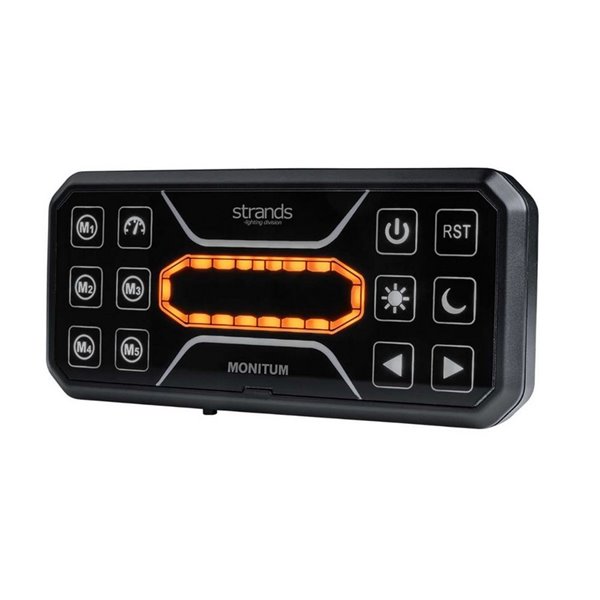 Mando a distancia inalámbrico STRANDS para barras LED, 11 funciones, modo día/noche