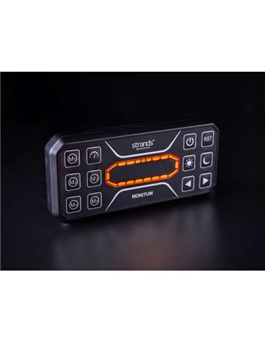 Télécommande sans fil STRANDS pour barres LED, 11 fonctions, mode jour/nuit