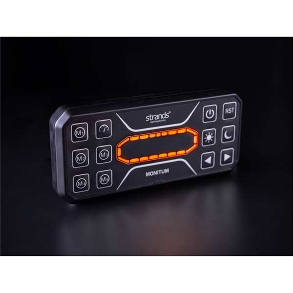 Controle remoto sem fio STRANDS para barras de LED, 11 funções, modo dia/noite