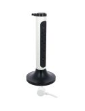 Base Múltiple Vertical Legrand 4 Tomas 2P+T Giratorias con Protección y ON/OFF – Cable 2m | Blanca y Negra