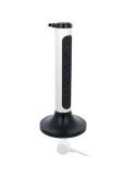 Base Múltiple Vertical Legrand 4 Tomas 2P+T Giratorias con Protección y ON/OFF – Cable 2m | Blanca y Negra