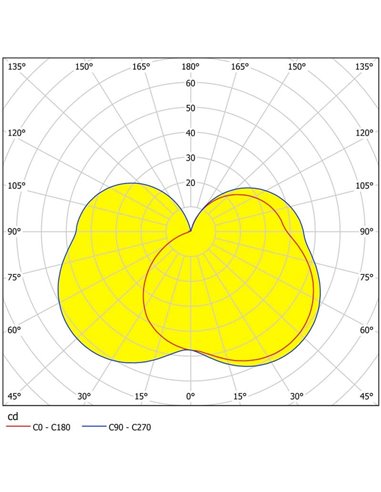 Aplique de pared LED exterior DESELLA 1, cubierta cuadrada 10W 1200Lm 3000K, IP55