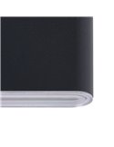 Aplique de pared LED dimable GRUTTI 175mm, 5,8W 1260Lm CTT 3000K/4000K/6500K, IP65
