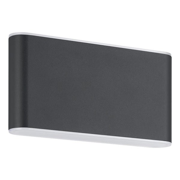 Aplique de pared LED dimable GRUTTI 175mm, 5,8W 1260Lm CTT 3000K/4000K/6500K, IP65