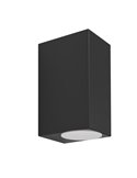Aplique LED doble luz arriba y abajo JABAGA de exterior, 2x4,6W GU10 800Lm 3000K, IP44