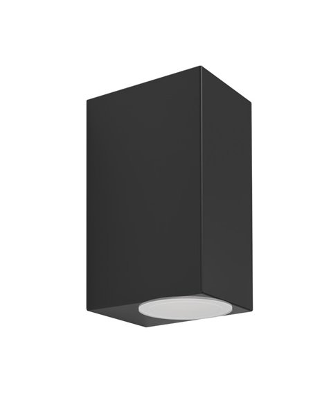 Aplique LED doble luz arriba y abajo JABAGA de exterior, 2x4,6W GU10 800Lm 3000K, IP44