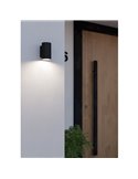 Aplique LED de pared cilíndrico IZZALINI para exterior, 2,8W 250Lm 3000K, IP44