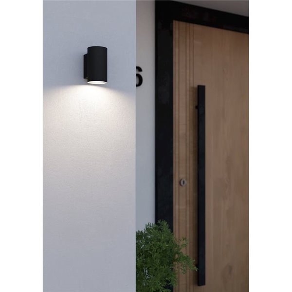 Aplique LED de pared cilíndrico IZZALINI para exterior, 2,8W 250Lm 3000K, IP44