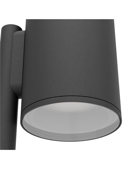 Lámpara de pie LED IZZALINI para exterior, 85cm altura, 2,8W 250 Lm 3000K, IP44