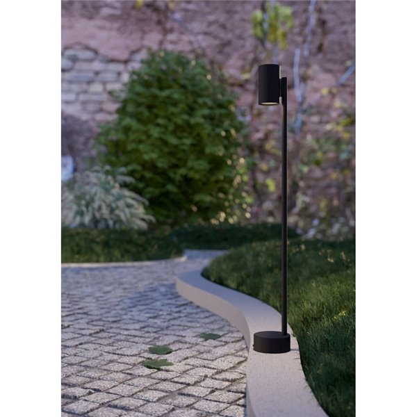 Lámpara de pie LED IZZALINI para exterior, 85cm altura, 2,8W 250 Lm 3000K, IP44