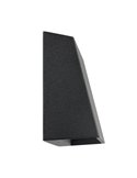 Aplique LED para exterior moderno SPONGANO, negro, 9,5W 1100Lm, 3000K/4000K/5000K/6500K, IP65