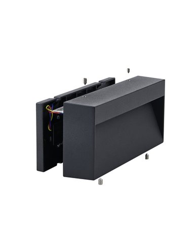 Aplique de pared LED rectangular MARUGGIO, 4,8W 520Lm, 3000K/4000K/5000K/6500K, IP65