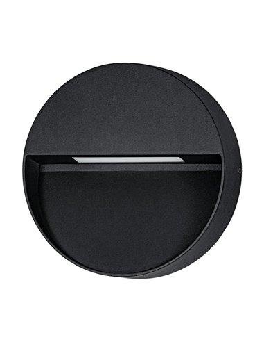 Aplique de pared LED redondo MARUGGIO dimable, 4,8W 520Lm, 3000K/4000K/5000K/6500K, IP65