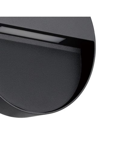 Aplique de pared LED redondo MARUGGIO dimable, 4,8W 520Lm, 3000K/4000K/5000K/6500K, IP65