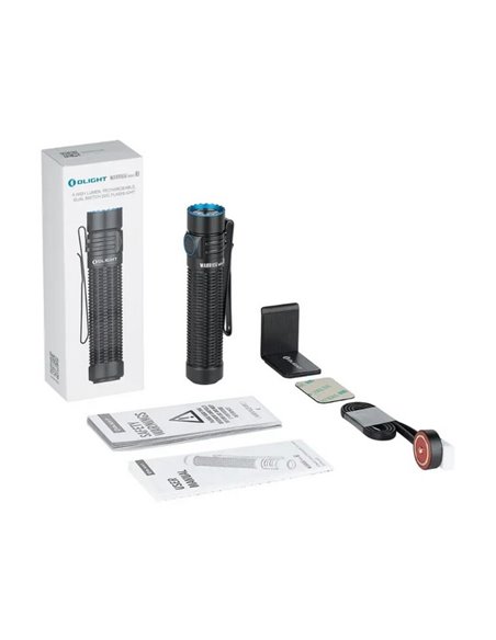 Linterna de mano potente LED 1750Lm WARRIOR MINI 3 IPX8 batería 18650 de 3500 mAh 3.6V IPX8