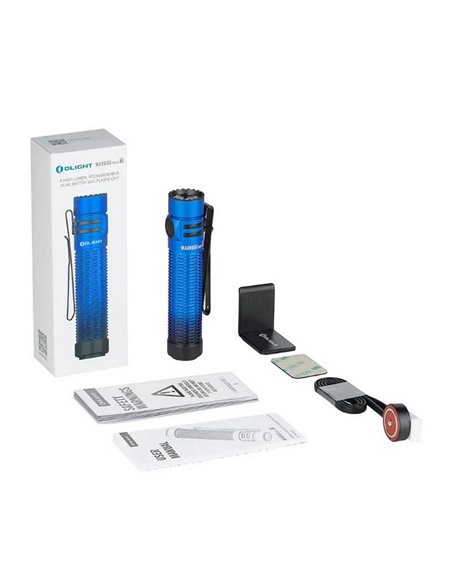 Linterna de mano potente LED 1750Lm WARRIOR MINI 3 IPX8 batería 18650 de 3500 mAh 3.6V IPX8