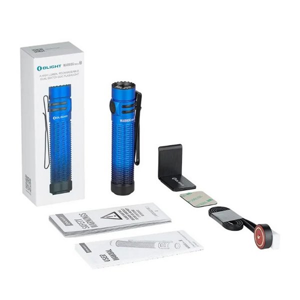 Linterna de mano potente LED 1750Lm WARRIOR MINI 3 IPX8 batería 18650 de 3500 mAh 3.6V IPX8