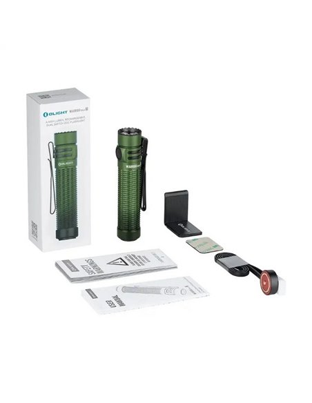 Linterna de mano potente LED 1750Lm WARRIOR MINI 3 IPX8 batería 18650 de 3500 mAh 3.6V IPX8