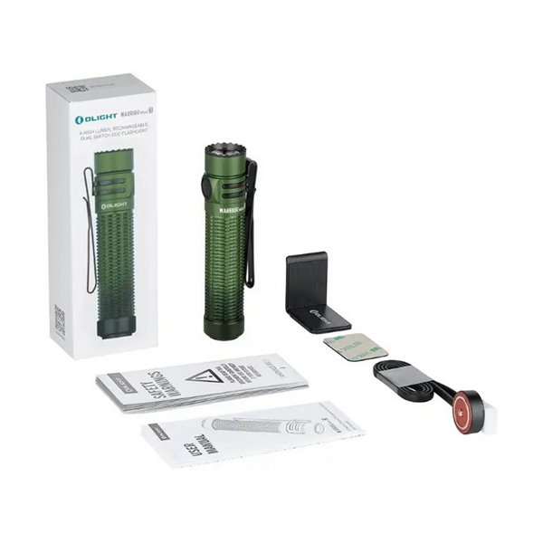 Linterna de mano potente LED 1750Lm WARRIOR MINI 3 IPX8 batería 18650 de 3500 mAh 3.6V IPX8