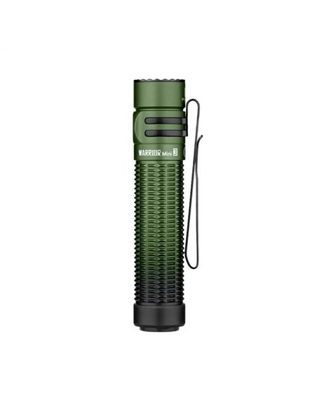 Linterna de mano potente LED 1750Lm WARRIOR MINI 3 IPX8 batería 18650 de 3500 mAh 3.6V IPX8