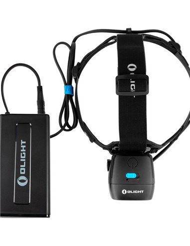 Lampe frontale LED H67 XXL très puissante 12000 lm 8 x 18650 Lithium 100 W IPX4