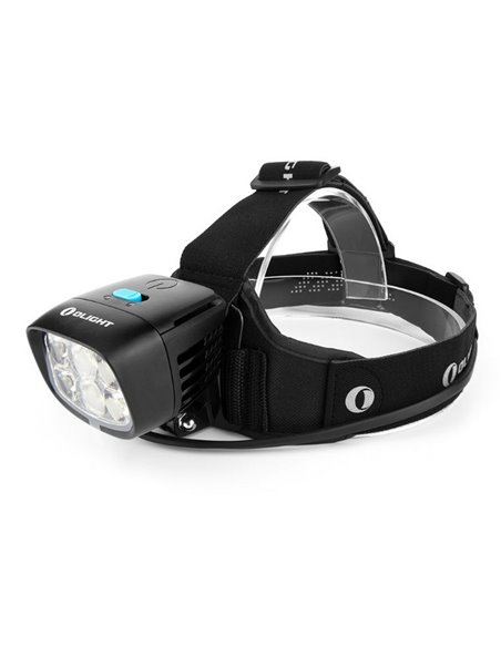 Linterna de cabeza LED H67 XXL Muy potente 12000Lm 8 x 18650 de litio de 100 W IPX4