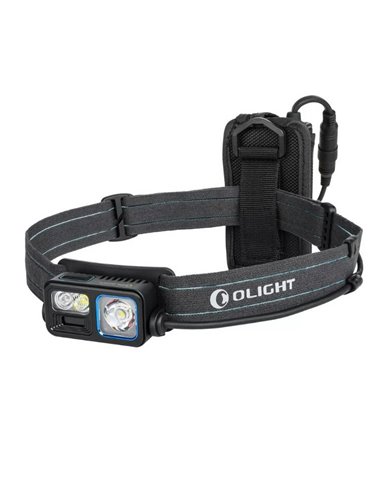 Linterna de cabeza LED Frontal H27-S WAVE 1500Lm y alcance 156m batería 7.2V 2600 mAh IPX4
