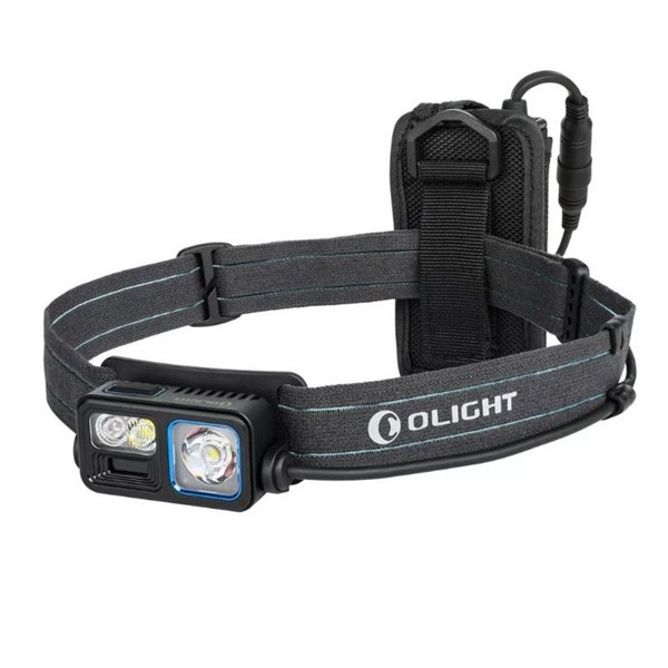Linterna de cabeza LED Frontal H27-S WAVE 1500Lm y alcance 156m batería 7.2V 2600 mAh IPX4