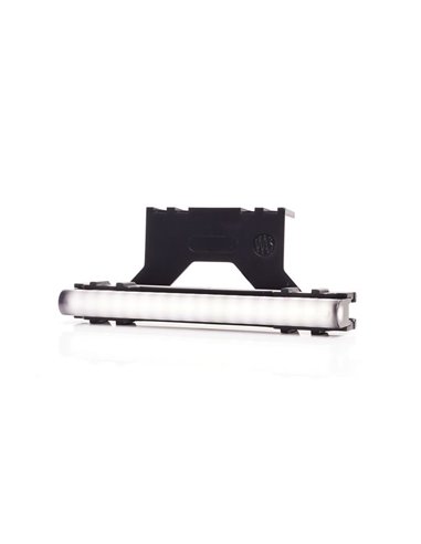 Luz de posición LED blanca W280 BLACK 125, 40cm cable, 25W, R148