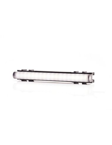 Luz de posición LED blanca W280 BLACK 125, 40cm cable, 25W, R148