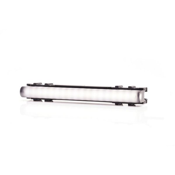 Luz de posición LED blanca W280 BLACK 125, 40cm cable, 25W, R148