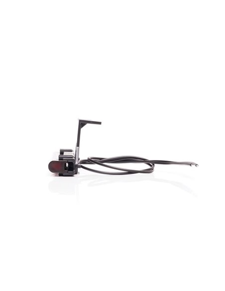 Luz trasera rojo LED W280 BLACK 125, 40cm cable, 3W R148