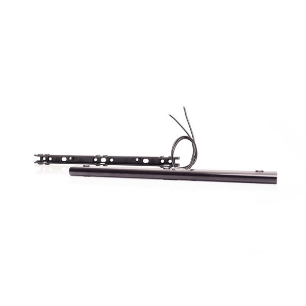 Luz LED de posición delantera larga, blanca W280 BLACK 250, 5W, R148, 40cm cable, 250mm
