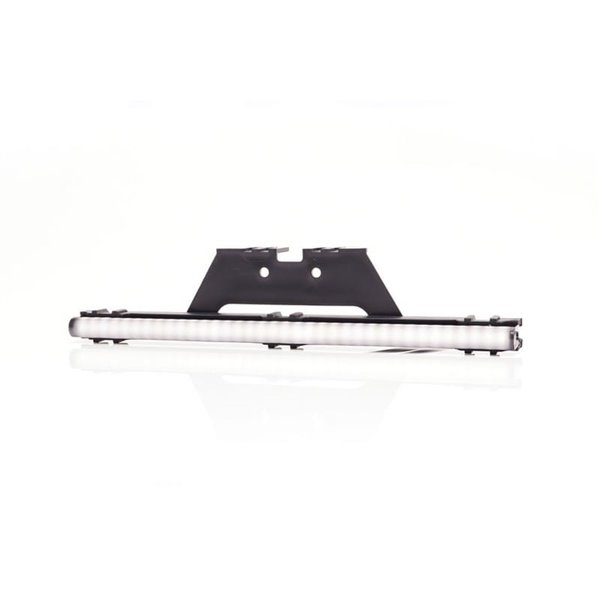 Luz LED de posición delantera larga, blanca W280 BLACK 250, 5W, R148, 40cm cable, 250mm