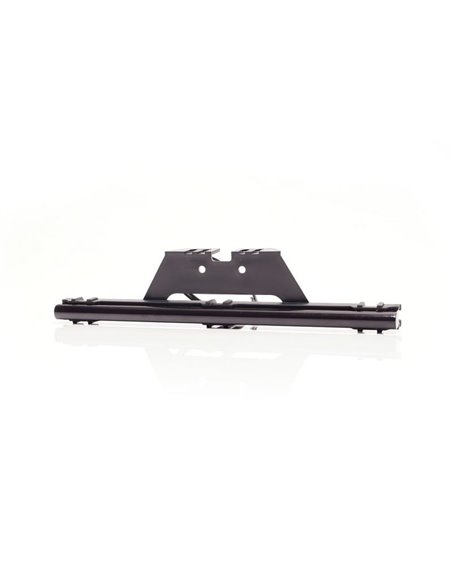 Luz LED de posición delantera larga, blanca W280 BLACK 250, 5W, R148, 40cm cable, 250mm