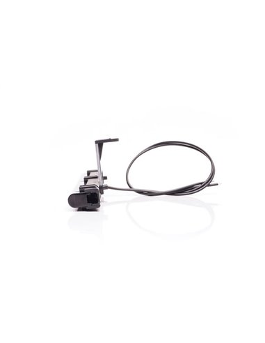 Luz LED de posición delantera larga, blanca W280 BLACK 250, 5W, R148, 40cm cable, 250mm