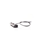Luz LED de posición delantera larga, blanca W280 BLACK 250, 5W, R148, 40cm cable, 250mm