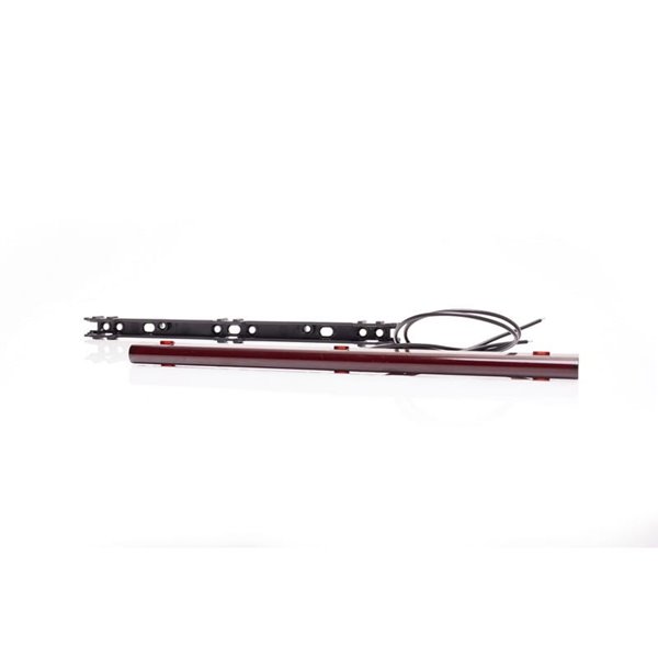 Luz LED de posición trasera larga roja, W280 BLACK 250, 40cm cable 35W, R148, 250mm