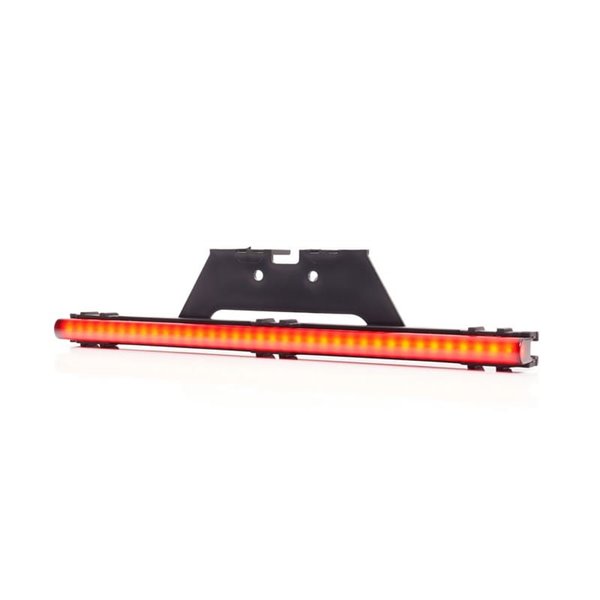 Luz LED de posición trasera larga roja, W280 BLACK 250, 40cm cable 35W, R148, 250mm