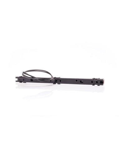 Luz LED de posición trasera larga roja, W280 BLACK 250, 40cm cable 35W, R148, 250mm