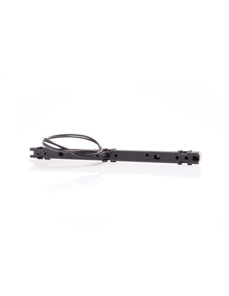 Luz LED de posición trasera larga roja, W280 BLACK 250, 40cm cable 35W, R148, 250mm