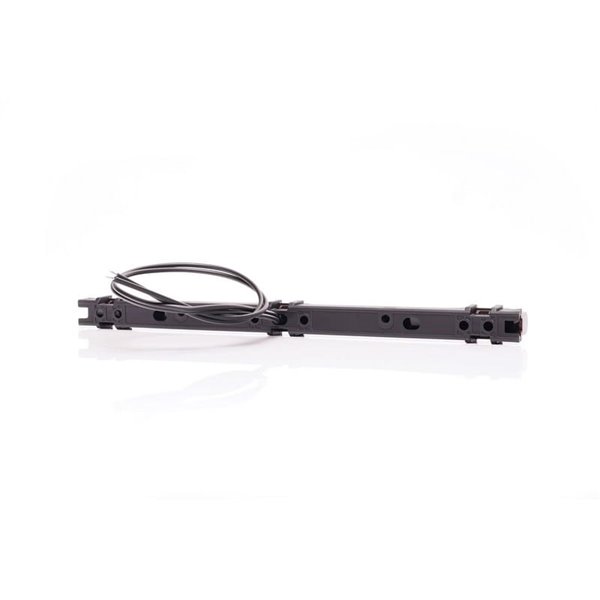 Luz LED de posición trasera larga roja, W280 BLACK 250, 40cm cable 35W, R148, 250mm