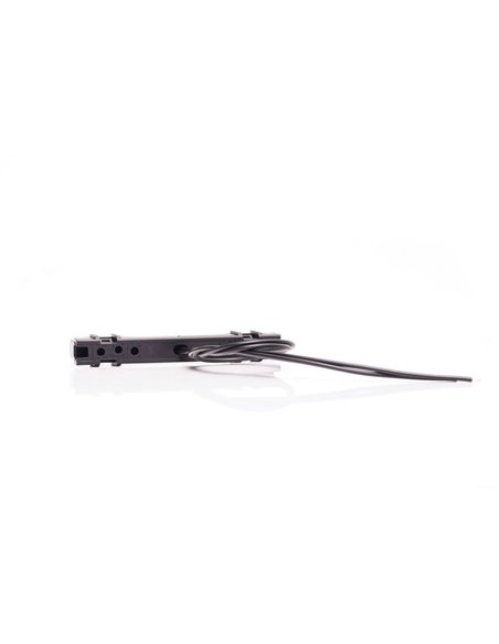 Luz LED de posición lateral ámbar W280 BLACK 125, 40cm cable, 3W
